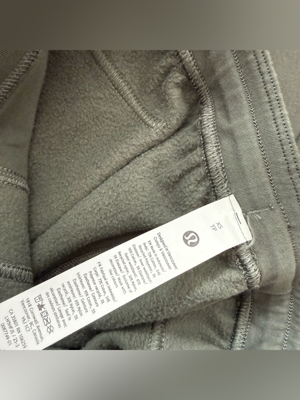 Lululemon Loungeful Straight-Leg High-Rise Full Length Pant Green - Picture 4 of 5